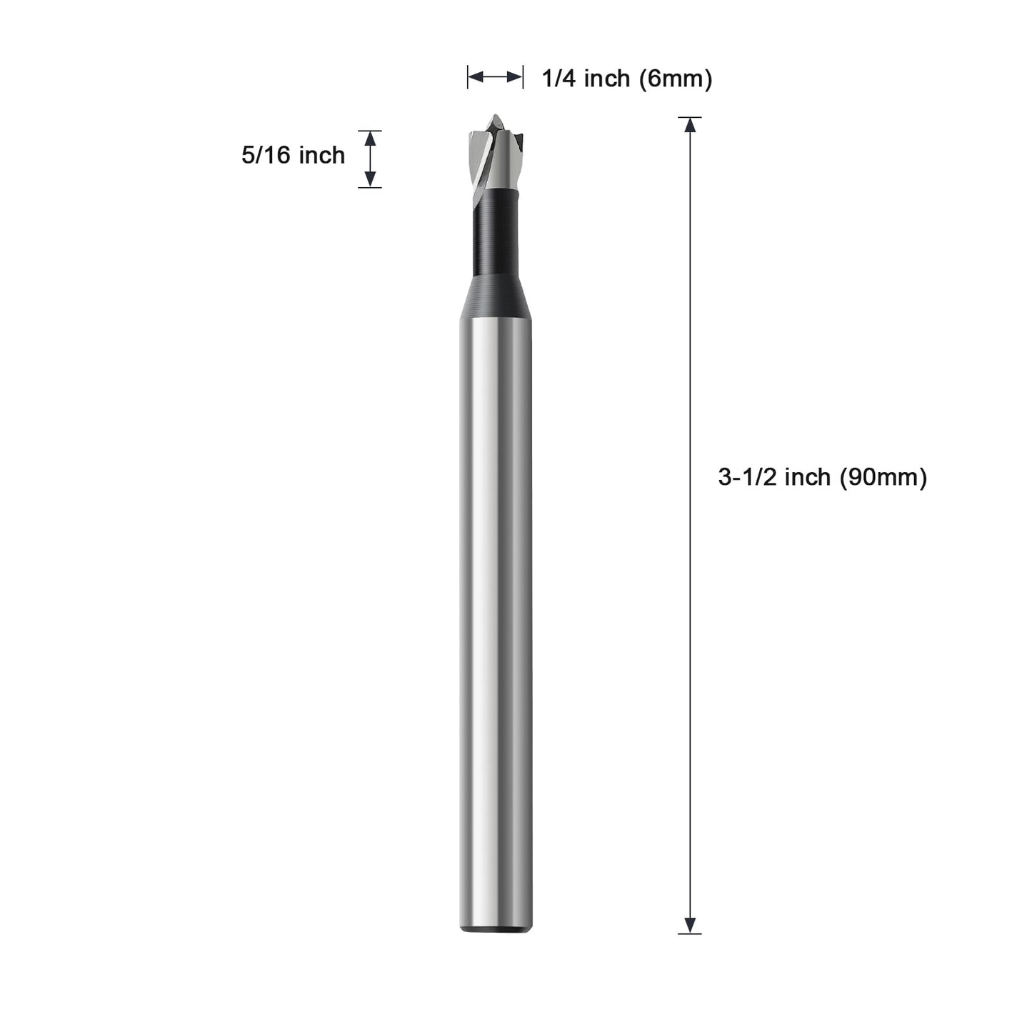 2 Inch Forstner Drill Bit for Woodworking, 2" Forstner Bit Wood Drill Bits for Holes, Hinge Cutter for Hard Wood, Plastic, Plywood HEX Shank