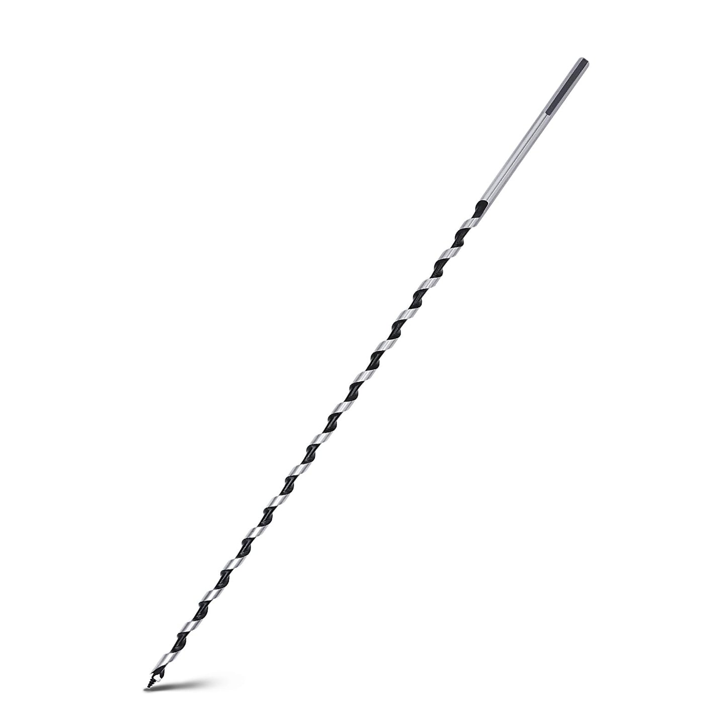 11/16 x 18 inch Auger Drill Bit for Wood, 18mm, 2 Flute, Hex Shank, Perfect for Woodworking and DIY Projects