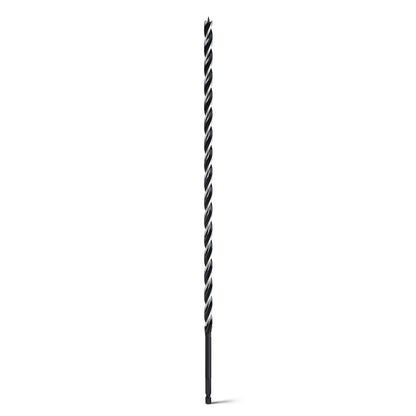 1/2" x 6" Holzbohrer für weiches und hartes Holz, Kunststoff, Trockenbau und Verbundwerkstoffe – 1/4" Sechskantschaft Schnellwechsel Dreifach-Nut Holzbohrer