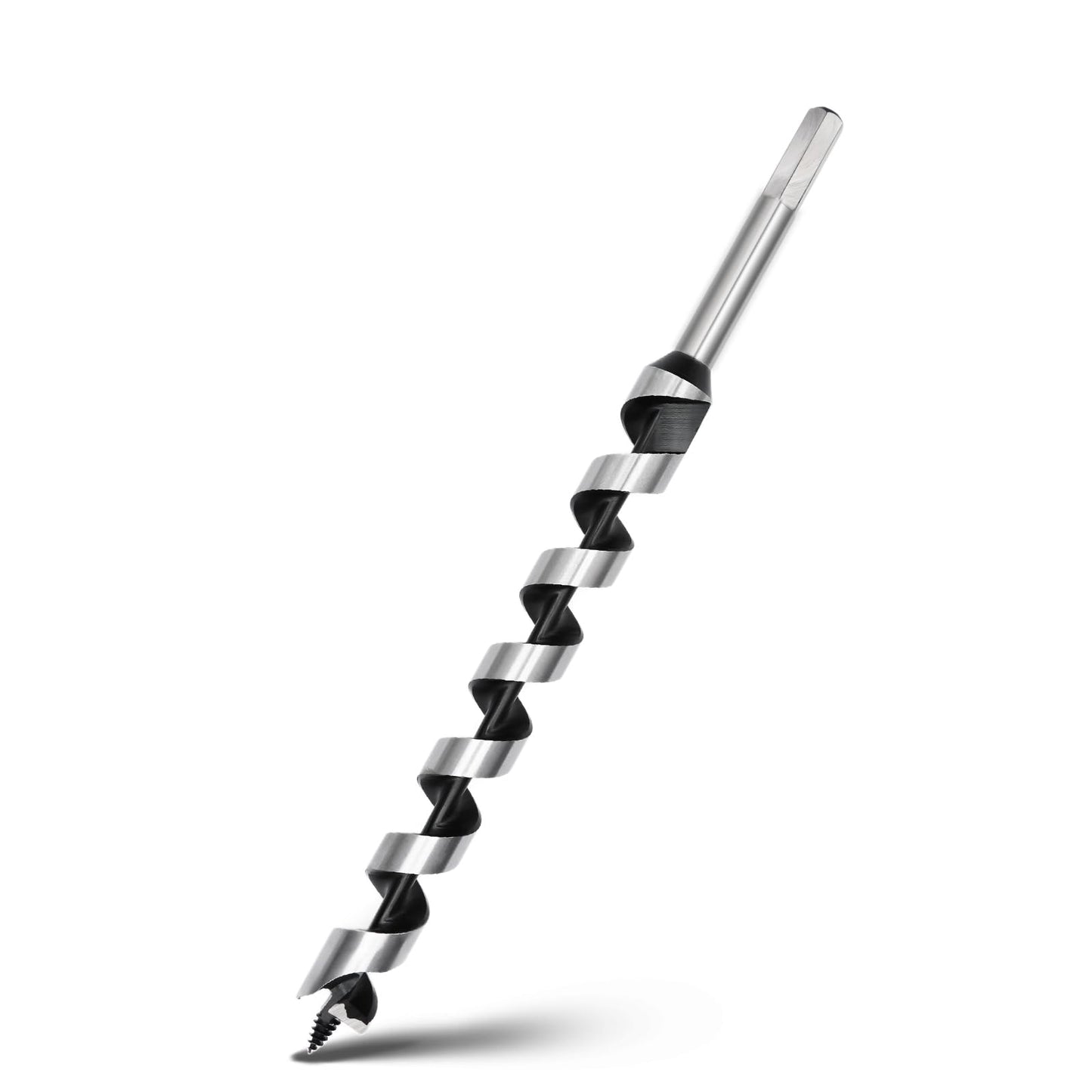 11/16 x 18 inch Auger Drill Bit for Wood, 18mm, 2 Flute, Hex Shank, Perfect for Woodworking and DIY Projects