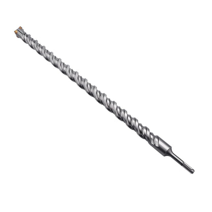 1/2" x 59" (12x1500mm) SDS Plus Bohrhammerbohrer, Betonbohrer, SDS Plus Mauerwerksbohrer für Beton, Ziegel, Zement (1/2" (12mm) Durchmesser, 59 Zoll Länge)