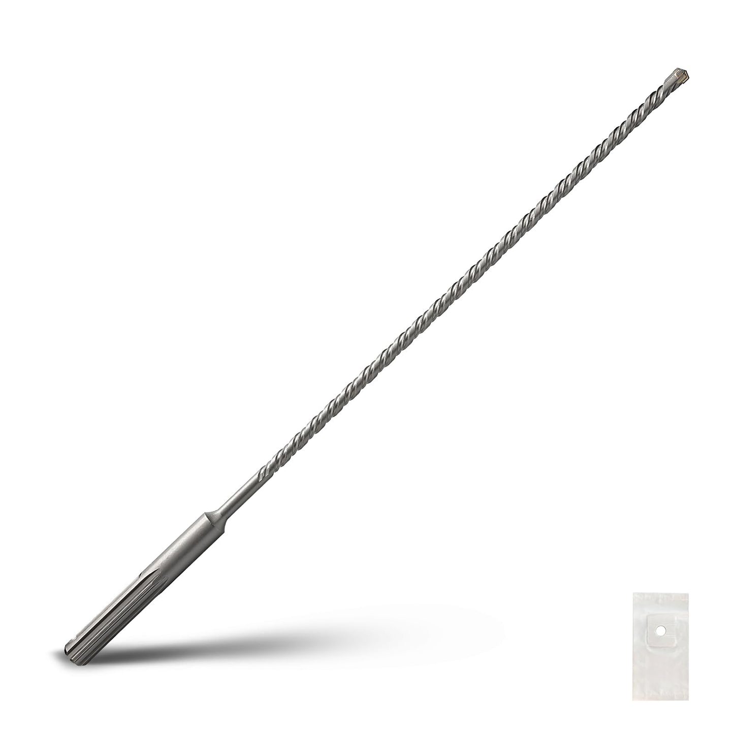 1-1/2 x 10 inch SDS Max Rotary Hammer Drill Bit, 38x260mm Carbide Tip Masonry Drill Bit,Concrete Drill Bit for Masonry, Brick, Stone, Concrete (Length :260mm / 10 inch, 38mm (1-1/2 in) Diameter)
