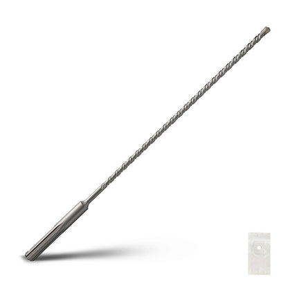 1-1/2 x 10 Zoll SDS Max Bohrhammerbohrer, 38x260mm Hartmetallspitze Mauerbohrer, Betonbohrer für Mauerwerk, Ziegel, Stein, Beton (Länge: 260mm / 10 Zoll, 38mm (1-1/2 Zoll) Durchmesser)