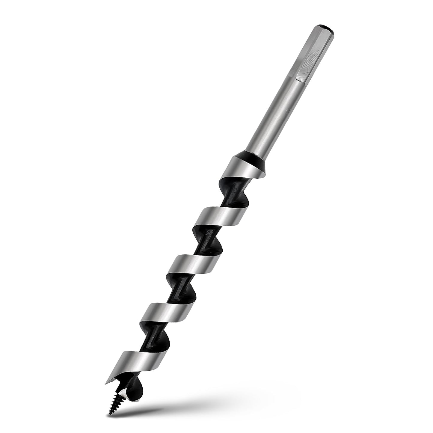 11/16 x 18 inch Auger Drill Bit for Wood, 18mm, 2 Flute, Hex Shank, Perfect for Woodworking and DIY Projects