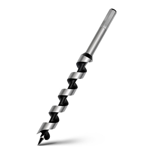 11/16 x 18 inch Auger Drill Bit for Wood, 18mm, 2 Flute, Hex Shank, Perfect for Woodworking and DIY Projects