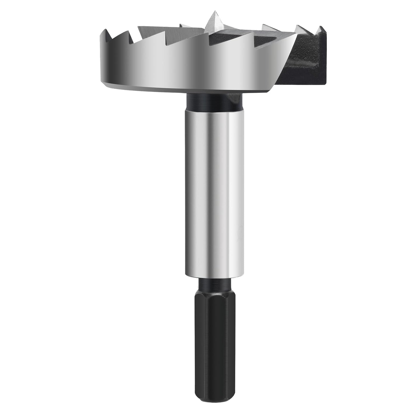2 Inch Forstner Drill Bit for Woodworking, 2" Forstner Bit Wood Drill Bits for Holes, Hinge Cutter for Hard Wood, Plastic, Plywood HEX Shank