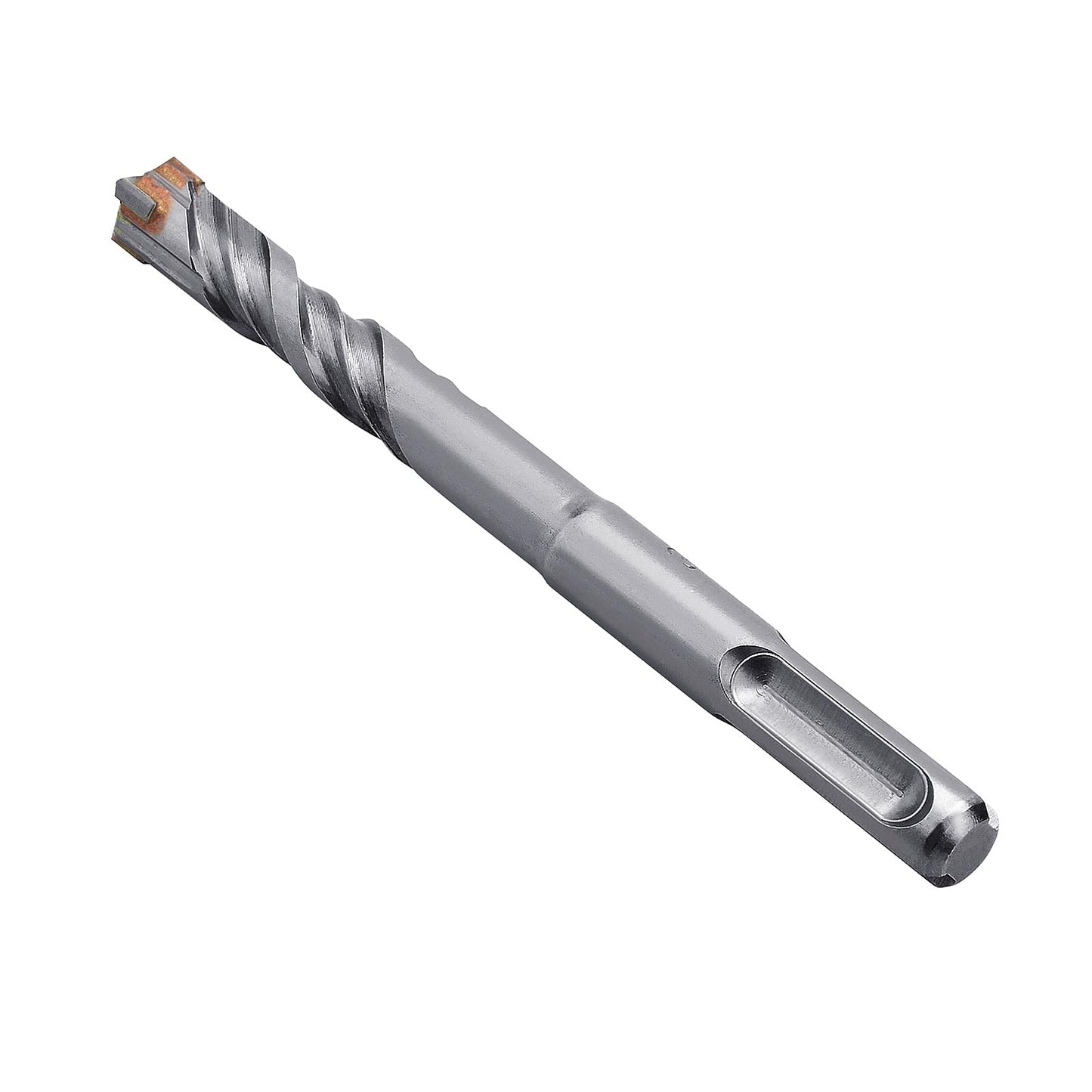 10 Pack 3/8 inch x 6.3 inch SDS Plus Rotary Hammer Bit, Concrete Drill Bits for Concrete, Brick, Cement and Stone, 6.3 inch Length (3/8 inch - 10 Pack)