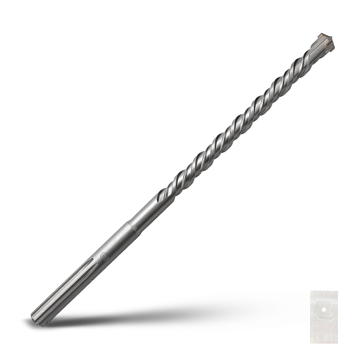 1-1/2 x 10 inch SDS Max Rotary Hammer Drill Bit, 38x260mm Carbide Tip Masonry Drill Bit,Concrete Drill Bit for Masonry, Brick, Stone, Concrete (Length :260mm / 10 inch, 38mm (1-1/2 in) Diameter)