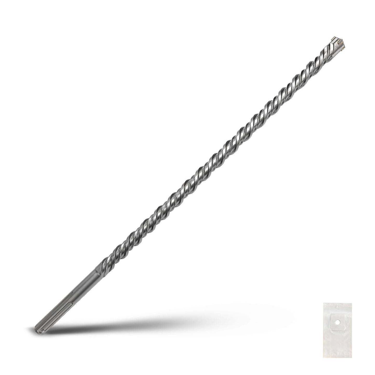 1-1/2 x 10 inch SDS Max Rotary Hammer Drill Bit, 38x260mm Carbide Tip Masonry Drill Bit,Concrete Drill Bit for Masonry, Brick, Stone, Concrete (Length :260mm / 10 inch, 38mm (1-1/2 in) Diameter)