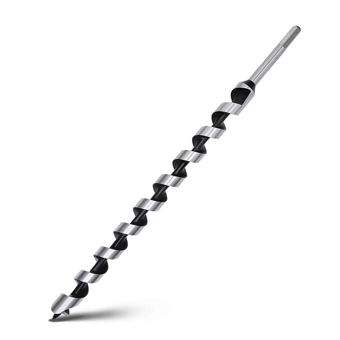 11/16 x 18 inch Auger Drill Bit for Wood, 18mm, 2 Flute, Hex Shank, Perfect for Woodworking and DIY Projects