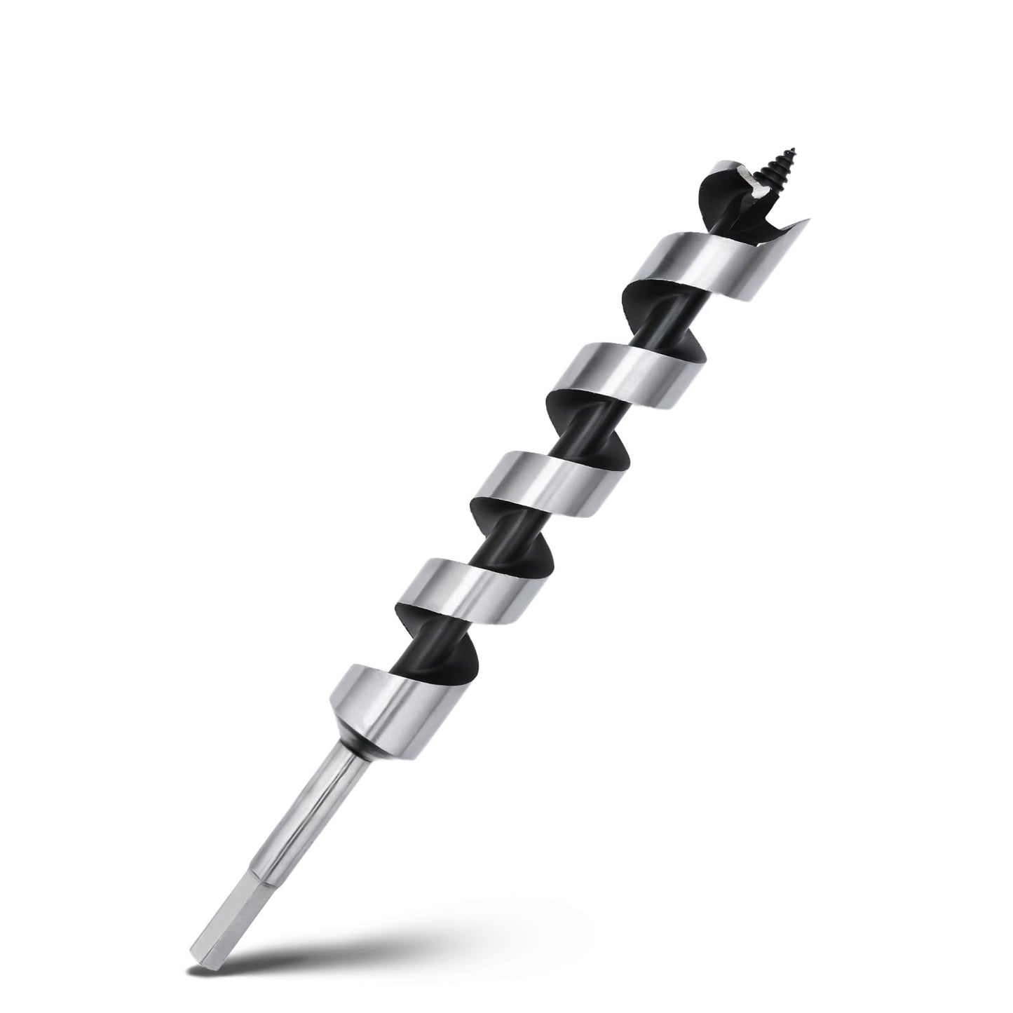 11/16 x 18 inch Auger Drill Bit for Wood, 18mm, 2 Flute, Hex Shank, Perfect for Woodworking and DIY Projects