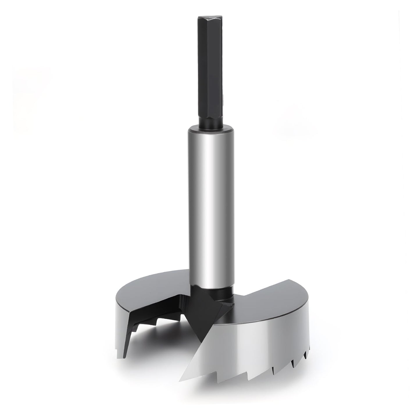 2-1/4" Forstner Bit for Wood, 2-1/4 Inch (Dia.) Wood Drill Bit Forstner Bits for Woodworking, Hex Shank