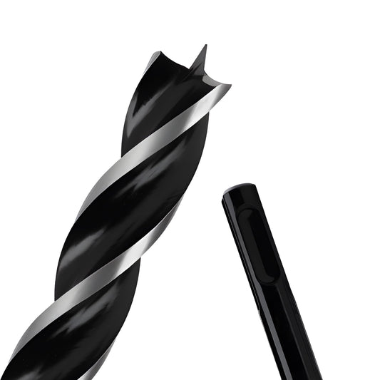 1" x 12" Auger Drill Bit with SDS Plus Shank for Wood,Tri Flute Ship Auger Long Drill Bit for Soft and Hard Wood,Tree Stump,Plastic,Drywall and Composite Materials