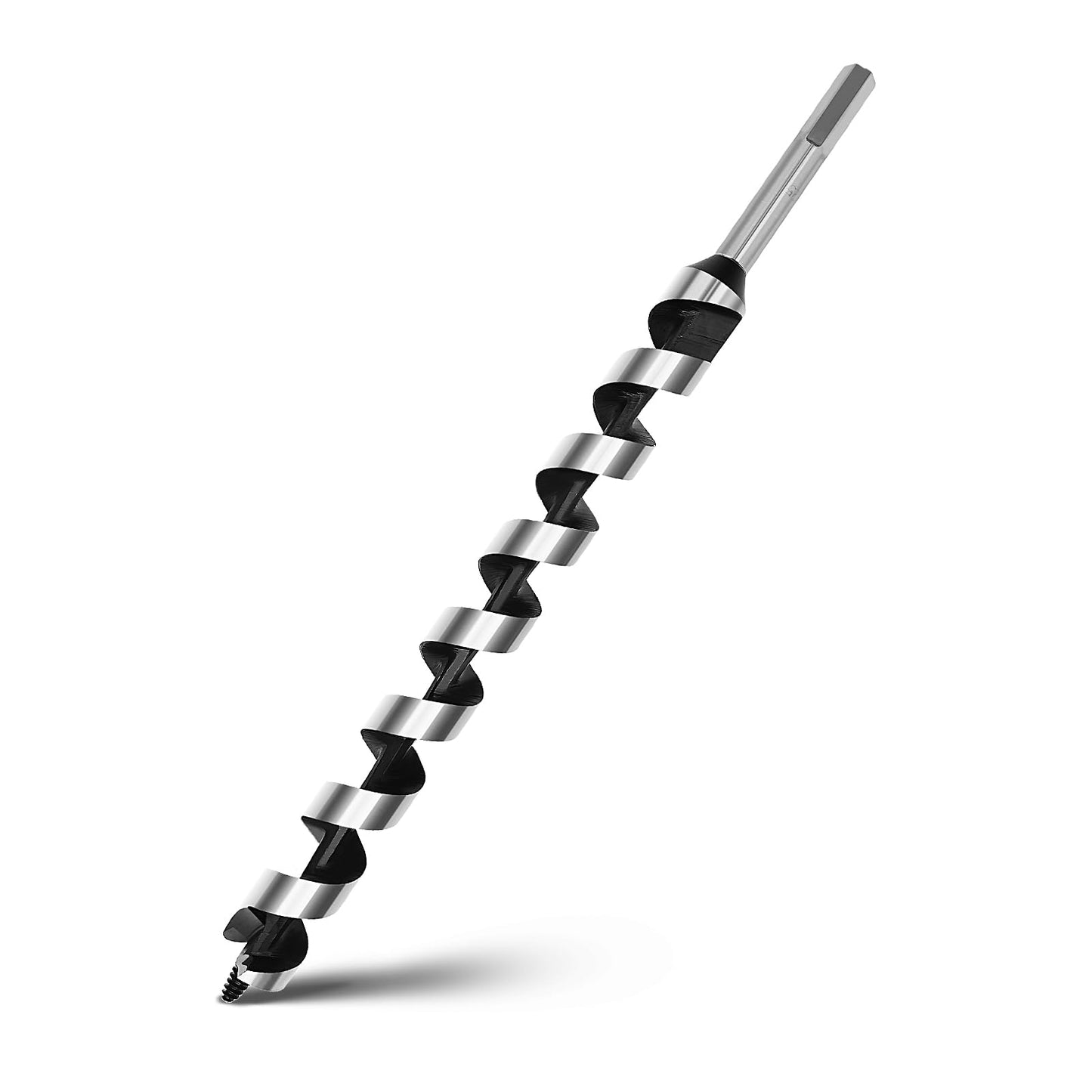 11/16 x 18 inch Auger Drill Bit for Wood, 18mm, 2 Flute, Hex Shank, Perfect for Woodworking and DIY Projects