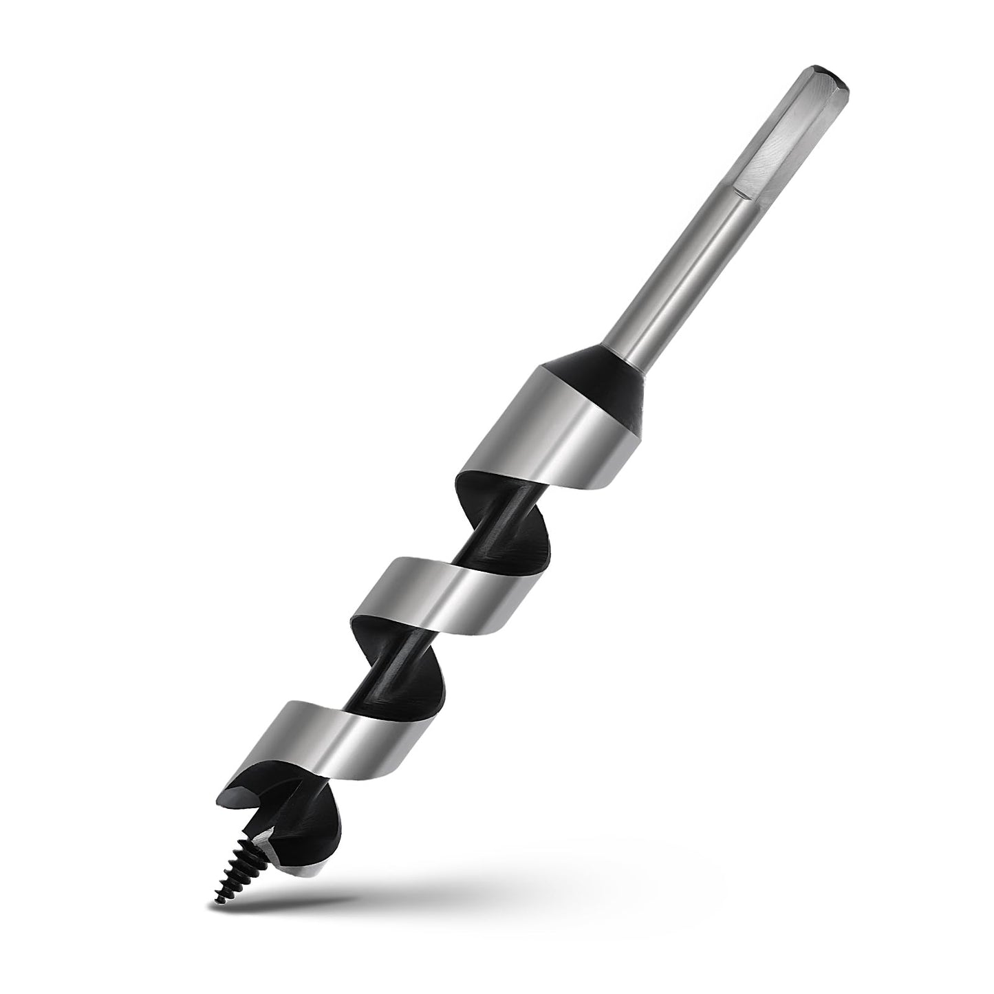 11/16 x 18 inch Auger Drill Bit for Wood, 18mm, 2 Flute, Hex Shank, Perfect for Woodworking and DIY Projects
