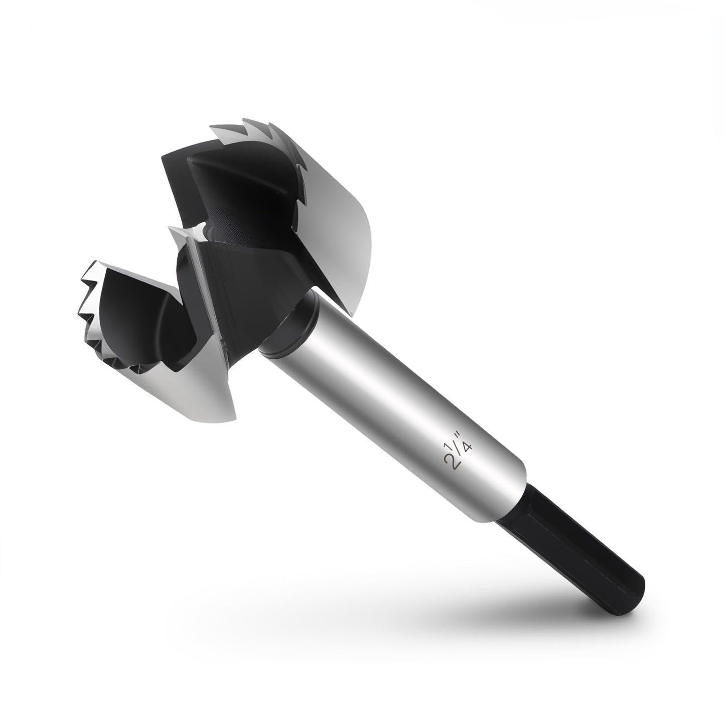 2-1/4" Forstner Bit for Wood, 2-1/4 Inch (Dia.) Wood Drill Bit Forstner Bits for Woodworking, Hex Shank