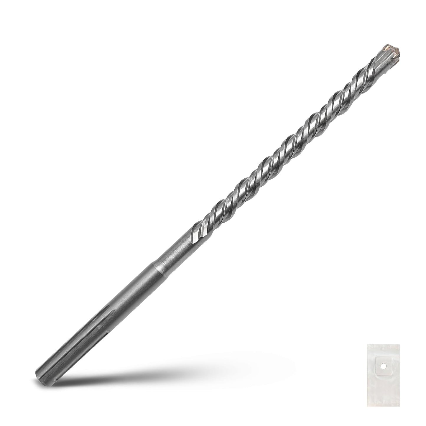 1-1/2 x 10 inch SDS Max Rotary Hammer Drill Bit, 38x260mm Carbide Tip Masonry Drill Bit,Concrete Drill Bit for Masonry, Brick, Stone, Concrete (Length :260mm / 10 inch, 38mm (1-1/2 in) Diameter)