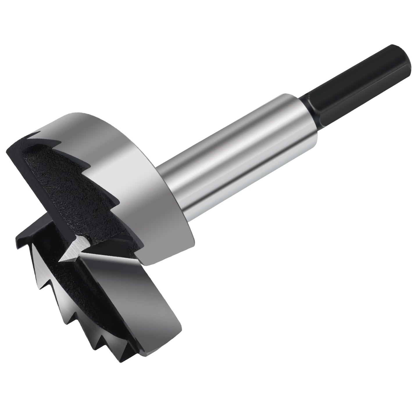 2 Inch Forstner Drill Bit for Woodworking, 2" Forstner Bit Wood Drill Bits for Holes, Hinge Cutter for Hard Wood, Plastic, Plywood HEX Shank