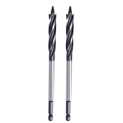 2 Stück 4/5 Zoll x 6-1/2 Zoll Holzbohrer, 1/4 Zoll Sechskantschaft Schlangenbohrer für Hartholz, Weichholz, Sperrholz und Kunststoff (4/5 Zoll x 6-1/2 Zoll) GRIXLEN