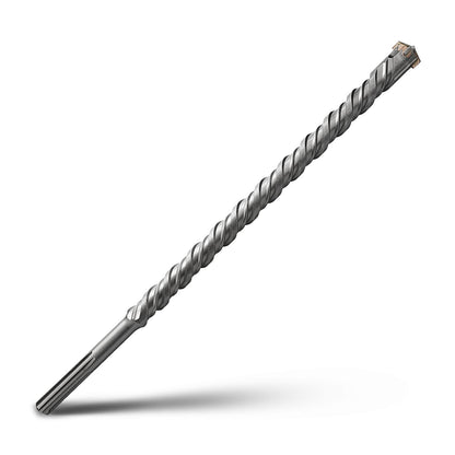 1-1/2 x 10 Zoll SDS Max Bohrhammerbohrer, 38x260mm Hartmetallspitze Mauerbohrer, Betonbohrer für Mauerwerk, Ziegel, Stein, Beton (Länge: 260mm / 10 Zoll, 38mm (1-1/2 Zoll) Durchmesser)
