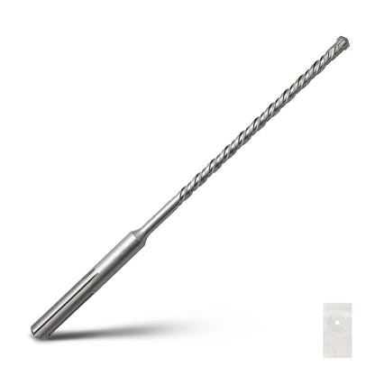 1-1/2 x 10 Zoll SDS Max Bohrhammerbohrer, 38x260mm Hartmetallspitze Mauerbohrer, Betonbohrer für Mauerwerk, Ziegel, Stein, Beton (Länge: 260mm / 10 Zoll, 38mm (1-1/2 Zoll) Durchmesser)