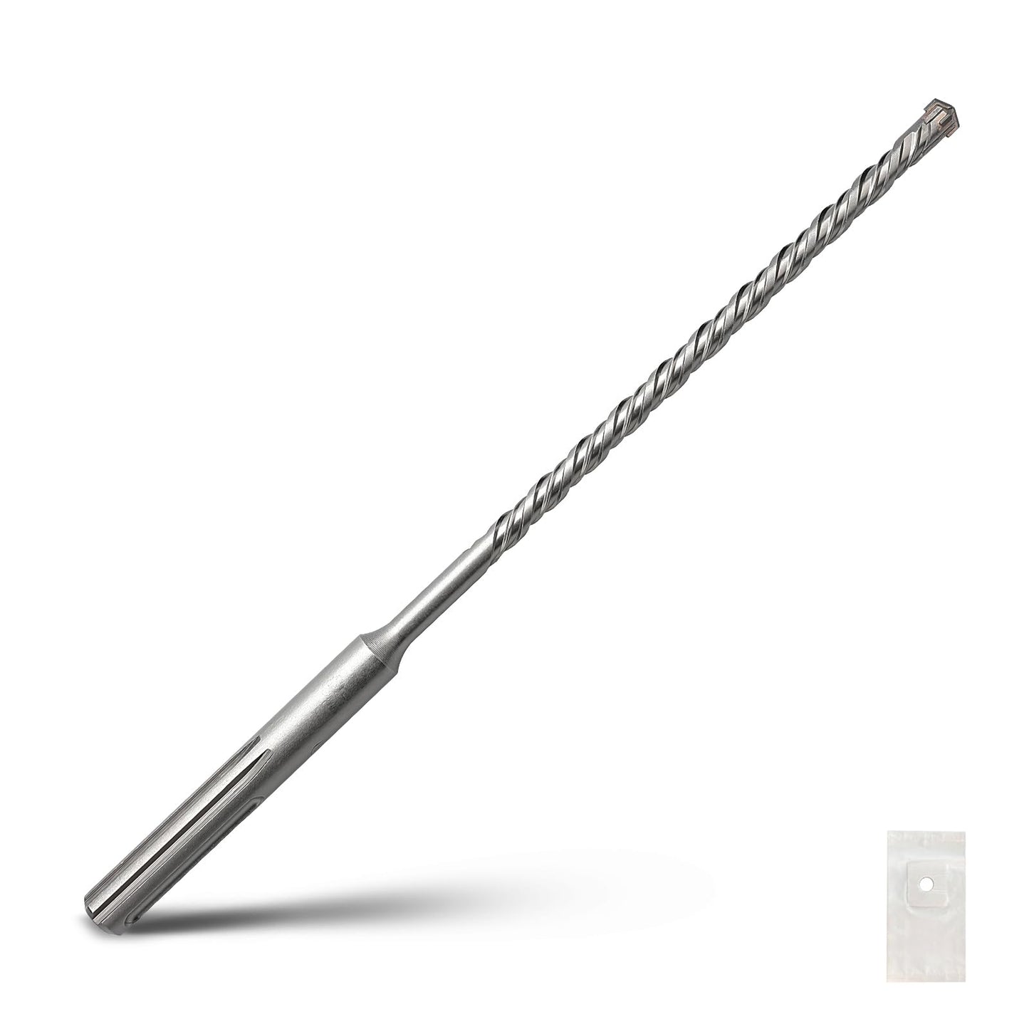 1-1/2 x 10 inch SDS Max Rotary Hammer Drill Bit, 38x260mm Carbide Tip Masonry Drill Bit,Concrete Drill Bit for Masonry, Brick, Stone, Concrete (Length :260mm / 10 inch, 38mm (1-1/2 in) Diameter)