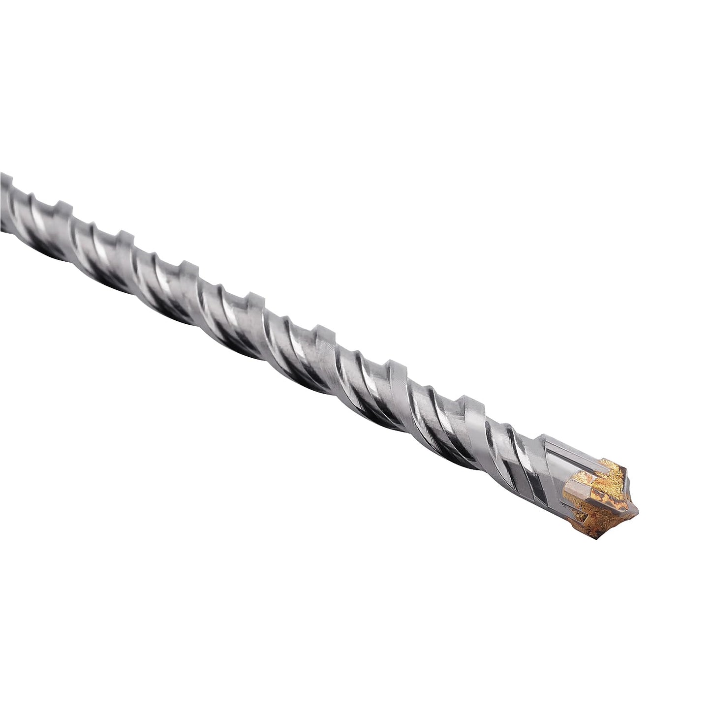 10 Pack 3/8 inch x 6.3 inch SDS Plus Rotary Hammer Bit, Concrete Drill Bits for Concrete, Brick, Cement and Stone, 6.3 inch Length (3/8 inch - 10 Pack)