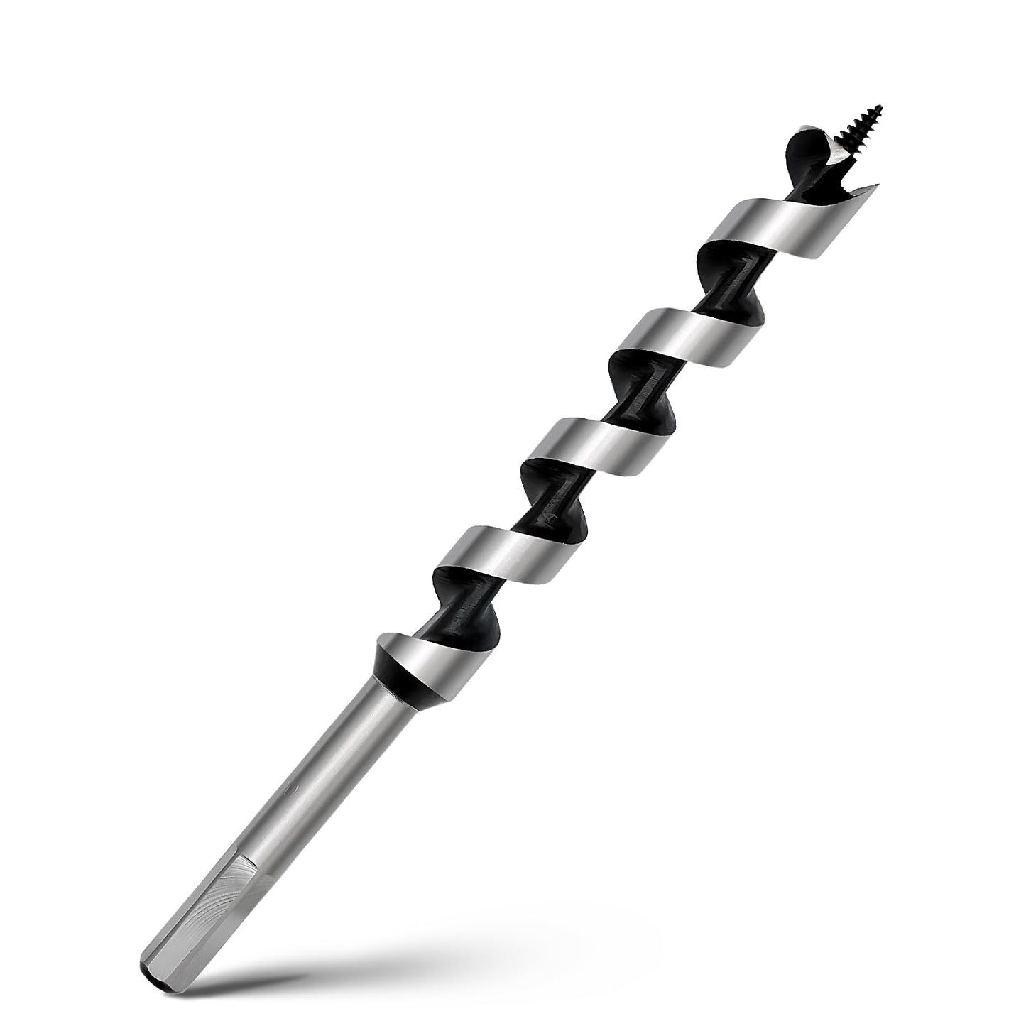 11/16 x 18 inch Auger Drill Bit for Wood, 18mm, 2 Flute, Hex Shank, Perfect for Woodworking and DIY Projects