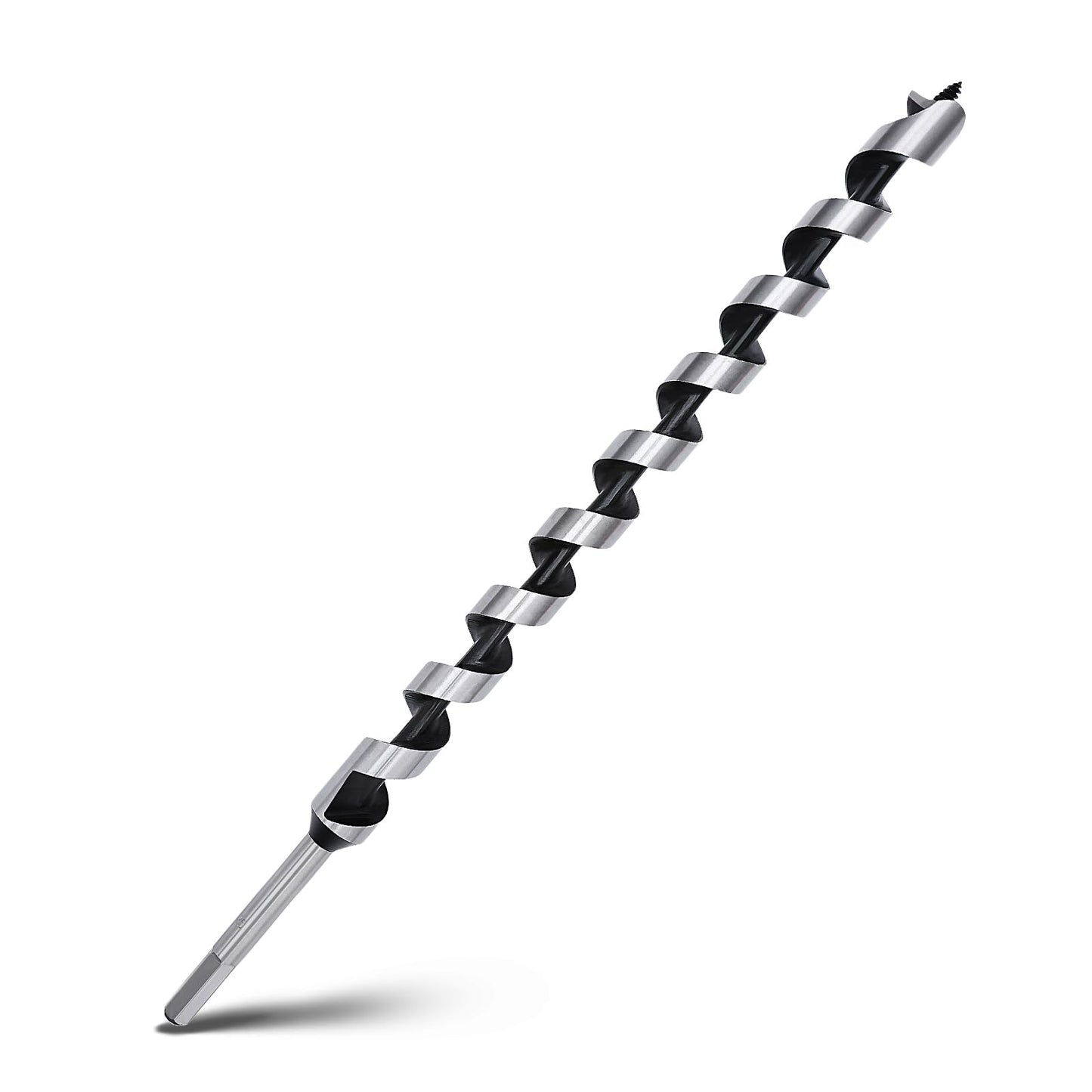 11/16 x 18 inch Auger Drill Bit for Wood, 18mm, 2 Flute, Hex Shank, Perfect for Woodworking and DIY Projects