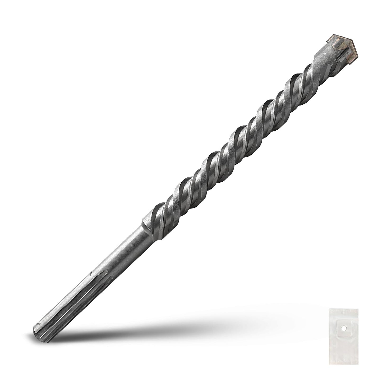 1-1/2 x 10 inch SDS Max Rotary Hammer Drill Bit, 38x260mm Carbide Tip Masonry Drill Bit,Concrete Drill Bit for Masonry, Brick, Stone, Concrete (Length :260mm / 10 inch, 38mm (1-1/2 in) Diameter)