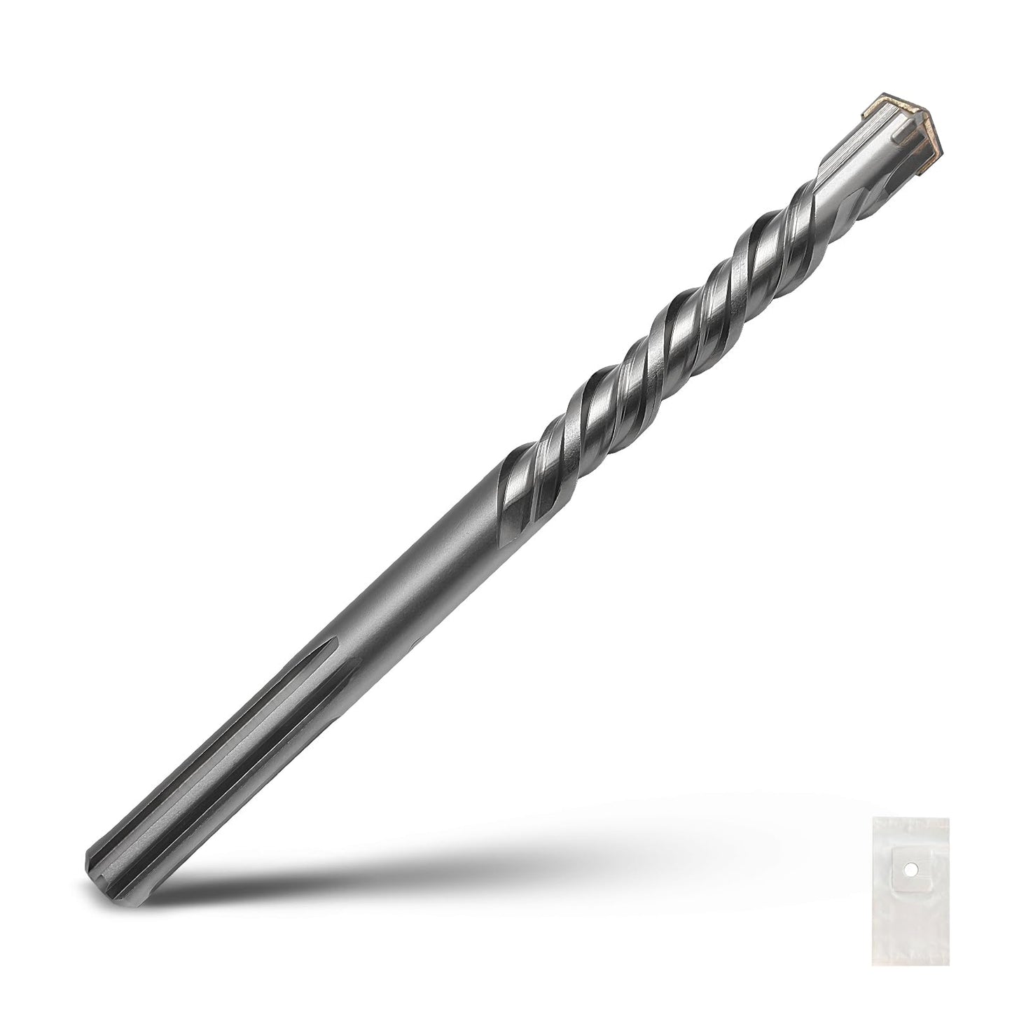 1-1/2 x 10 inch SDS Max Rotary Hammer Drill Bit, 38x260mm Carbide Tip Masonry Drill Bit,Concrete Drill Bit for Masonry, Brick, Stone, Concrete (Length :260mm / 10 inch, 38mm (1-1/2 in) Diameter)