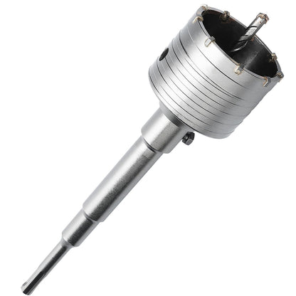 3 Zoll / 75mm Betonlochbohrer mit SDS Plus Aufnahmeschaft, 6.3mm Hartmetallspitze für Beton Zement Mauerwerk