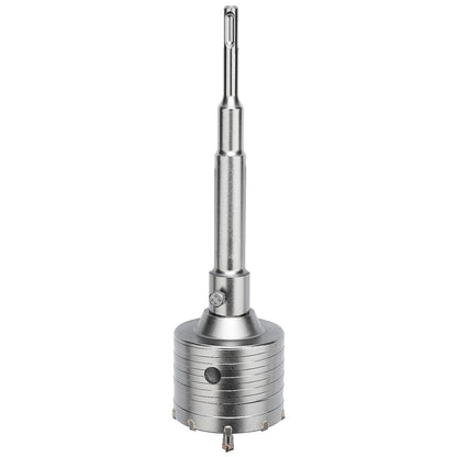 3 Zoll / 75mm Betonlochbohrer mit SDS Plus Aufnahmeschaft, 6.3mm Hartmetallspitze für Beton Zement Mauerwerk