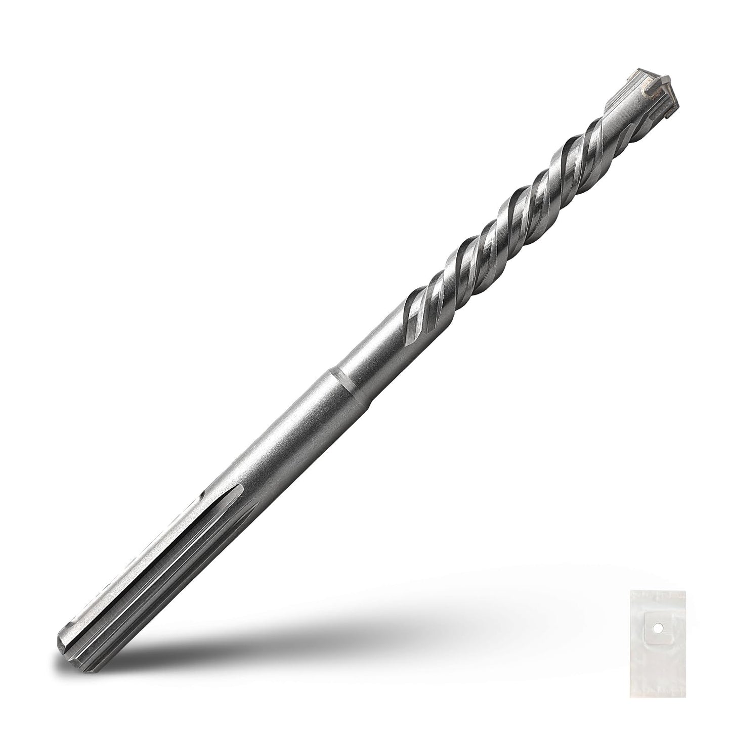 1-1/2 x 10 inch SDS Max Rotary Hammer Drill Bit, 38x260mm Carbide Tip Masonry Drill Bit,Concrete Drill Bit for Masonry, Brick, Stone, Concrete (Length :260mm / 10 inch, 38mm (1-1/2 in) Diameter)