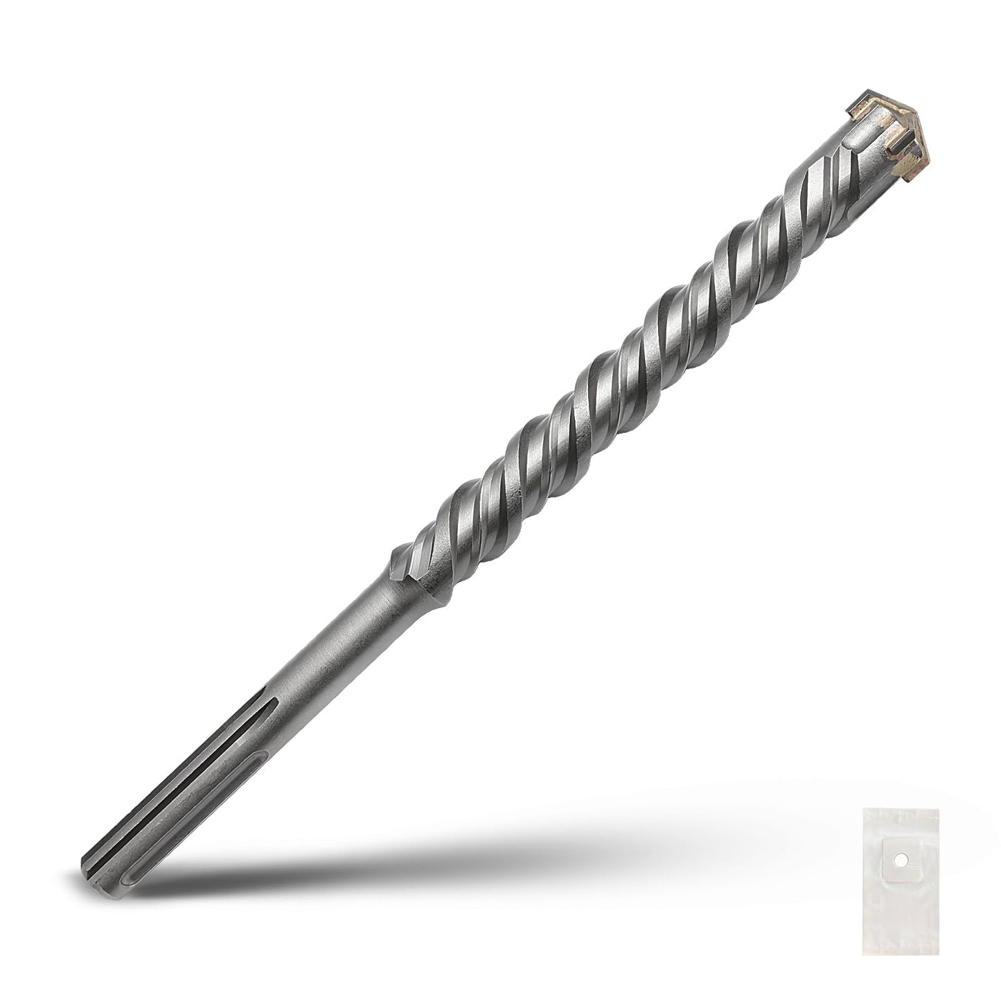 1-1/2 x 10 inch SDS Max Rotary Hammer Drill Bit, 38x260mm Carbide Tip Masonry Drill Bit,Concrete Drill Bit for Masonry, Brick, Stone, Concrete (Length :260mm / 10 inch, 38mm (1-1/2 in) Diameter)