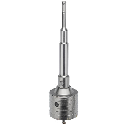 3 Zoll / 75mm Betonlochbohrer mit SDS Plus Aufnahmeschaft, 6.3mm Hartmetallspitze für Beton Zement Mauerwerk