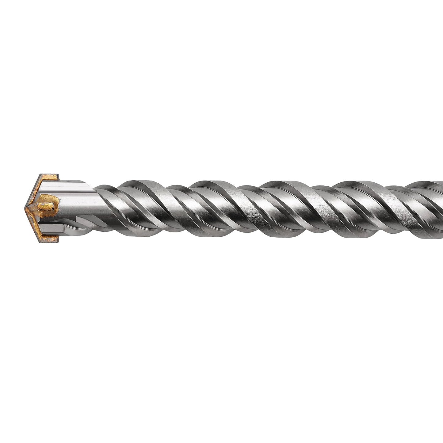 10 Pack 3/8 inch x 6.3 inch SDS Plus Rotary Hammer Bit, Concrete Drill Bits for Concrete, Brick, Cement and Stone, 6.3 inch Length (3/8 inch - 10 Pack)