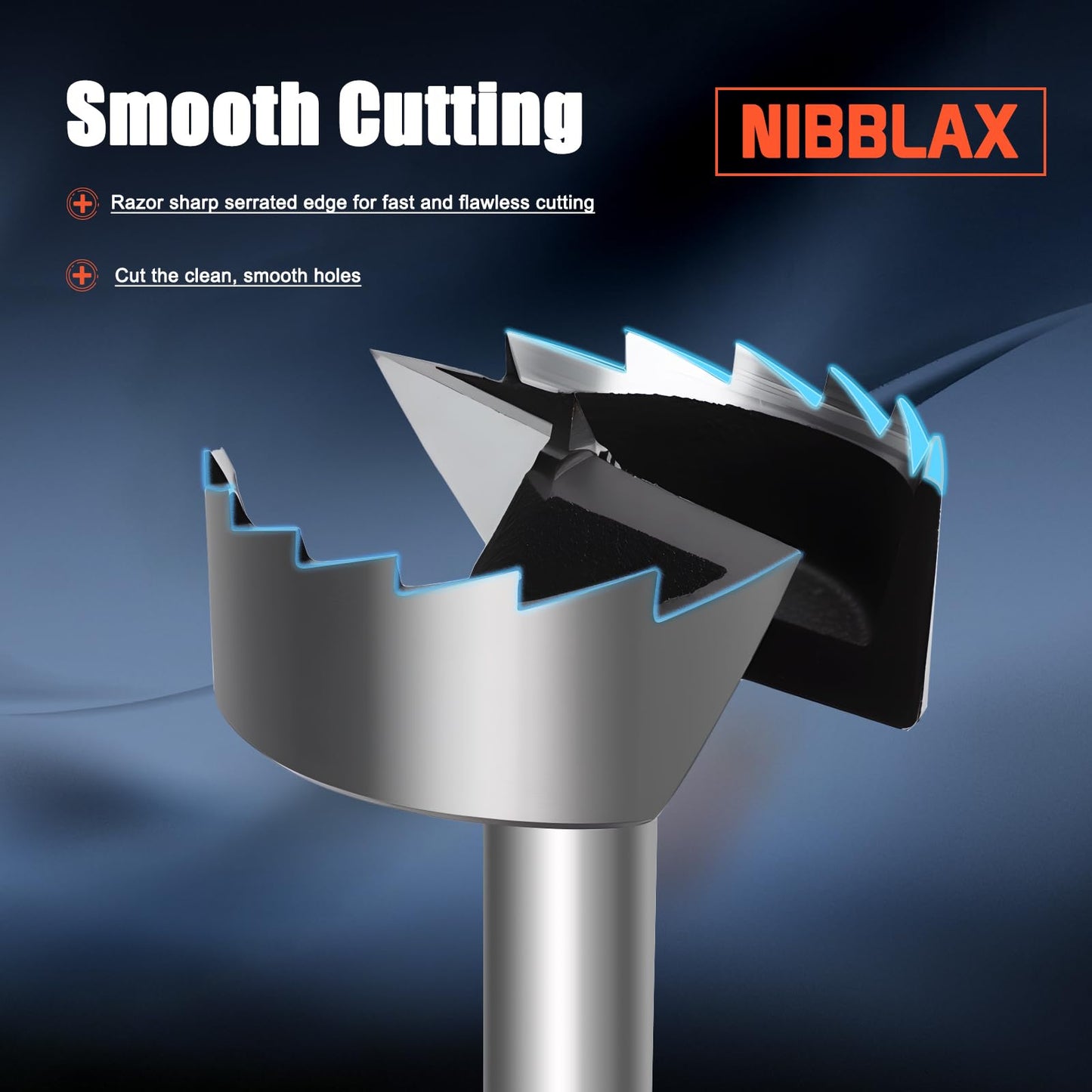 2-1/4" Forstner Bit for Wood, 2-1/4 Inch (Dia.) Wood Drill Bit Forstner Bits for Woodworking, Hex Shank