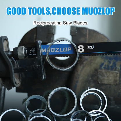 2er-Pack 12 Zoll Säbelsägeblätter-Set, 3 TPI Sägeblätter aus kohlenstoffreichem Stahl zum Holzsägen, Sägeblätter mit Organizer-Etui (2, 3T/12inch)