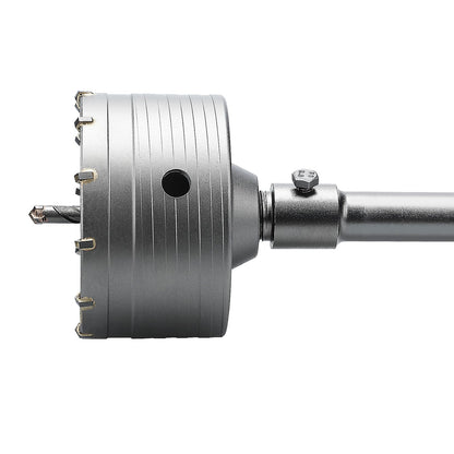 3 Zoll / 75mm Betonlochbohrer mit SDS Plus Aufnahmeschaft, 6.3mm Hartmetallspitze für Beton Zement Mauerwerk