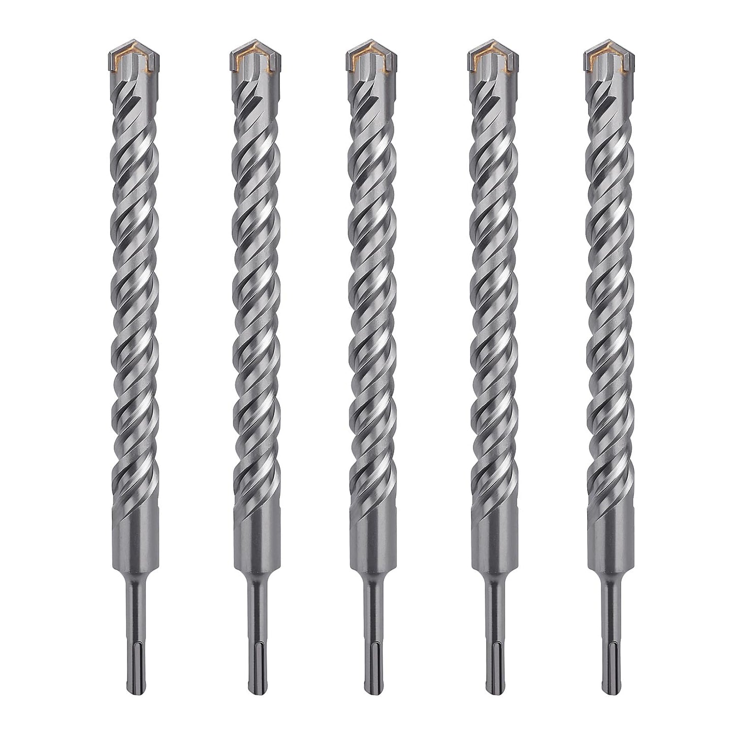 5/8 inch X 14.2 inch SDS Plus Rotary Hammer Drill Bit, Concrete Drill Bit for Concrete, Brick, Cement and Stone,14.2 inch Length (14.2" Length, 5/8" Diameter)