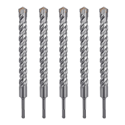 5/8 Zoll X 14,2 Zoll SDS Plus Bohrhammer-Bohrer, Betonbohrer für Beton, Ziegel, Zement und Stein, 14,2 Zoll Länge (14,2" Länge, 5/8" Durchmesser)