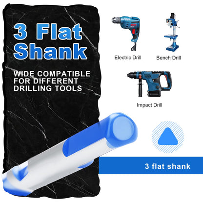 5er-Pack 5/32" Mauerbohrer-Set, Betonbohrer-Set, Betonbohrer für Beton, Fliesen, Ziegel, Zement, Glas (Sechskantschaft, 5/32 Zoll (5er-Pack))