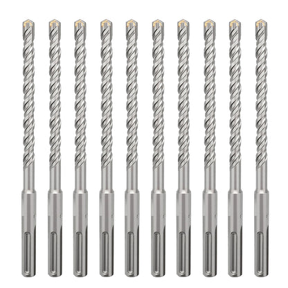 1/2" x 59" (12x1500mm) SDS Plus Bohrhammerbohrer, Betonbohrer, SDS Plus Mauerwerksbohrer für Beton, Ziegel, Zement (1/2" (12mm) Durchmesser, 59 Zoll Länge)