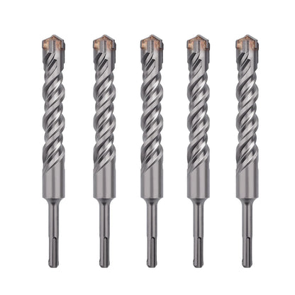 5/8 Zoll X 14,2 Zoll SDS Plus Bohrhammer-Bohrer, Betonbohrer für Beton, Ziegel, Zement und Stein, 14,2 Zoll Länge (14,2" Länge, 5/8" Durchmesser)